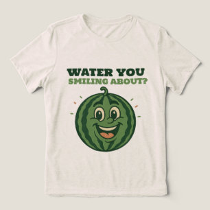 Camiseta Triblenda Sandía linda sonriendo divertida
