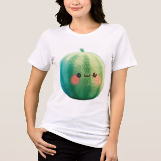 Camiseta Triblenda Sandía Sprite – Chica Borrosa de Frutas de Verano