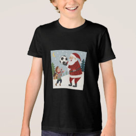 Camiseta Triblenda Santa Claus handing out a soccer