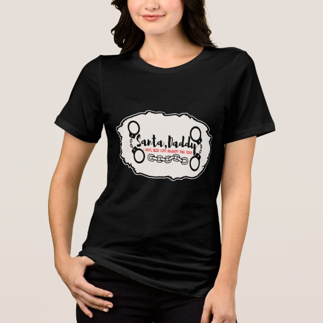 Camiseta Triblenda Santa Daddy He Sido Muy Raro Este Año © (Anverso)