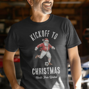Camiseta Triblenda Santa Fútbol “Patada de Navidad” Fiesta
