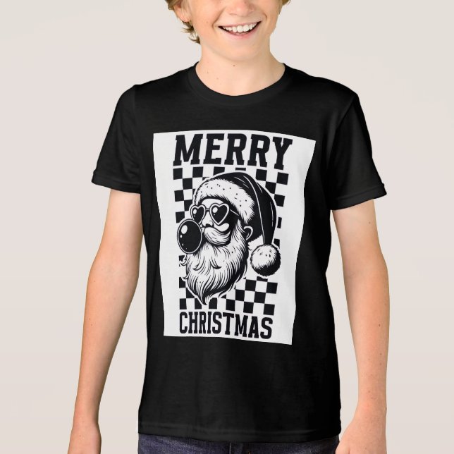 Camiseta Triblenda Santa Just Dropped the Sickest Album of the Season (Anverso)