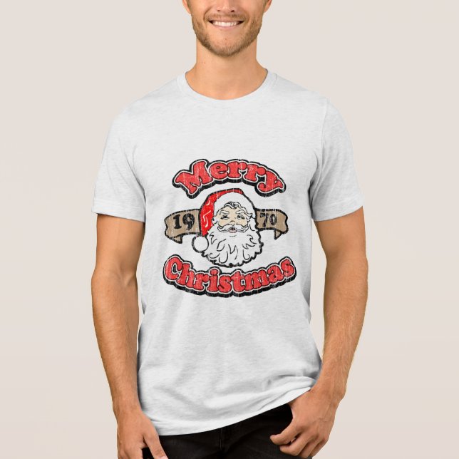 Camiseta Triblenda Santa Navidad 1970 (Anverso)