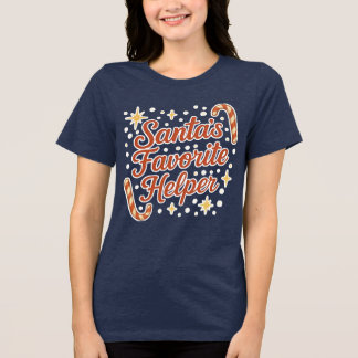 Camiseta Triblenda  Santa’s Favorite Helper