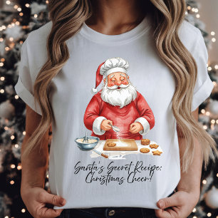 Camiseta Triblenda Santa’s Secret Recipe: Christmas Cheer! 