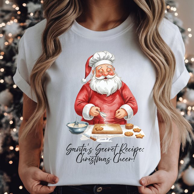 Camiseta Triblenda Santa’s Secret Recipe: Christmas Cheer!  (Subido por el creador)