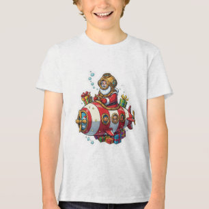 Camiseta Triblenda Santa Submarino
