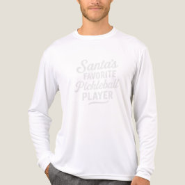 Camiseta Triblenda Santa's FAVORITE Pickleball PLAYER