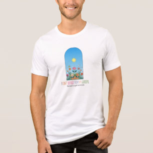 Camiseta Triblenda Santuario de los Jardínes - Un retiro pacífico