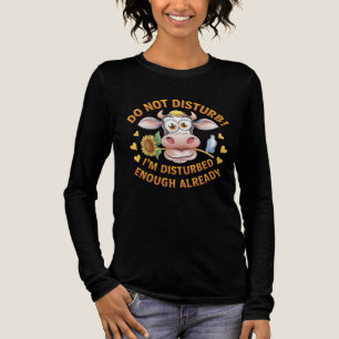Camiseta Triblenda sarcasmo gracioso palabra arte vaca
