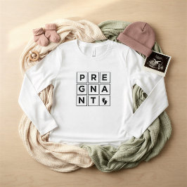 Camiseta Triblenda Sarcastic "Ask Me About My Due Date" Funny