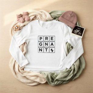 Camiseta Triblenda Sarcástico "Pregúntame sobre mi fecha de parto" Di