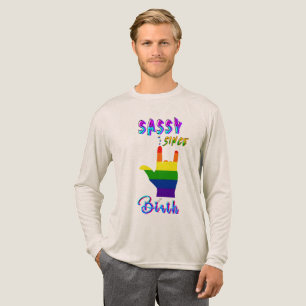 Camiseta Triblenda Sassy desde el nacimiento