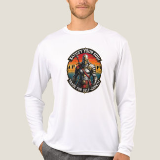 Camiseta Triblenda Satisfaga su alma, intercambie por el caballero de