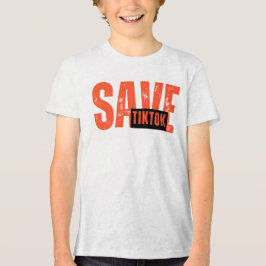 CAMISETA TRIBLENDA SAVE-TIKTOK TEE