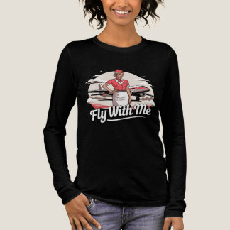 Camiseta Triblenda Scandinavian stewardess Long Sleeve Shirt
