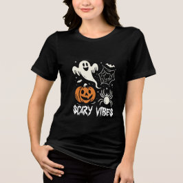 Camiseta Triblenda Scary vibes halloween