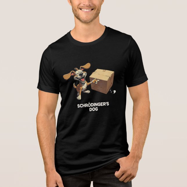 Camiseta Triblenda Schrodinger's Dog (Anverso)