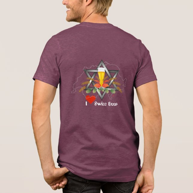Camiseta Triblenda Schweiz - Suisse - Svizzera - Svizra - Switzerland (Reverso )
