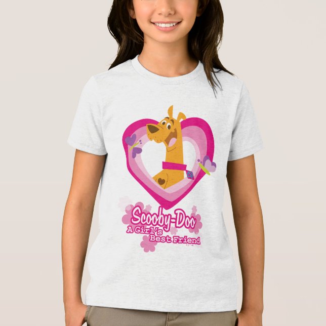 Camiseta Triblenda Scooby-Doo A Girl's Best Friend (Anverso)