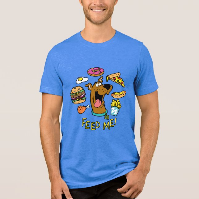 Camiseta Triblenda ¡Scooby-Doo Alimentarme! (Anverso)