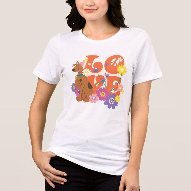 Camiseta Triblenda Scooby-Doo "Amor" (Anverso)