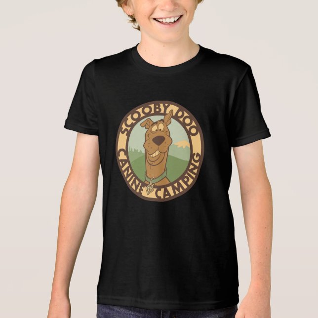 Camiseta Triblenda Scooby-Doo "Camping canino" (Anverso)