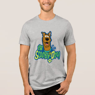 Camiseta Triblenda Scooby-Doo Paw Print Character Badge
