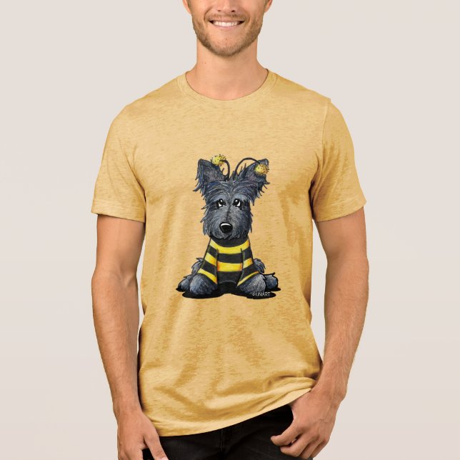 Camiseta Triblenda Scottie Dog Bee (Anverso)