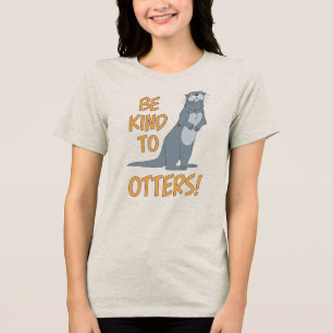 Camiseta Triblenda ¡Sé Amable Con Los Demás Y Con Las Nueces!