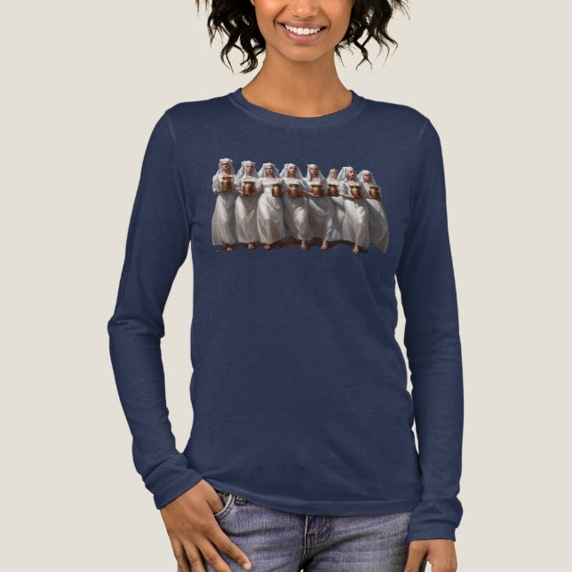 Camiseta Triblenda Se corta a ocho empleadas domésticas (Anverso)