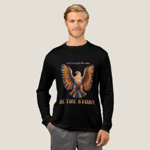 Camiseta Triblenda Sé el águila de la tormenta Gráfica motivacional d