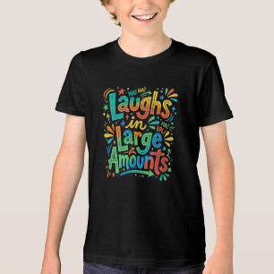 Camiseta Triblenda Se ríe en Grandes Cantidades – Gráfico de Humor Di