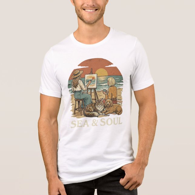 Camiseta Triblenda Sea and Soul Dream (Anverso)