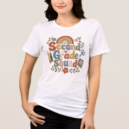 Camiseta Triblenda Second Grade Teacher Tee 