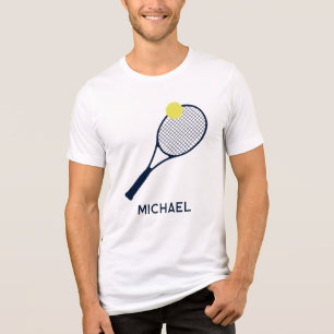 Camiseta Triblenda Selección de jugador de tenis personalizada