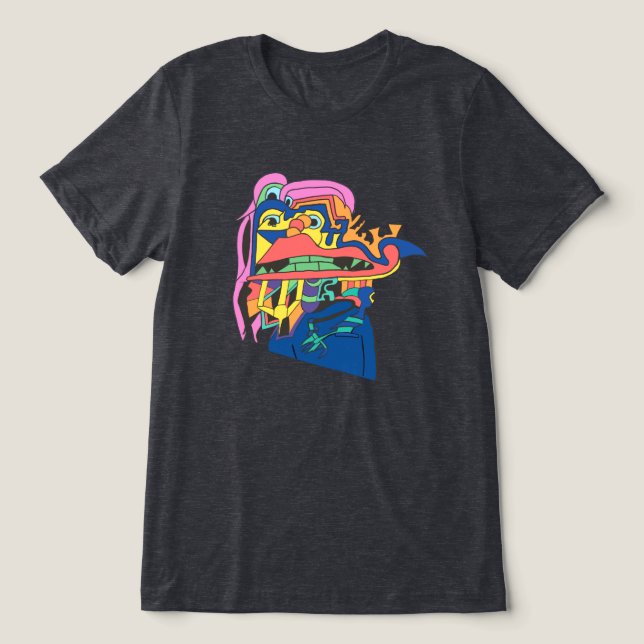 Camiseta Triblenda Self Esteem Under Construction (Diseño delantero )