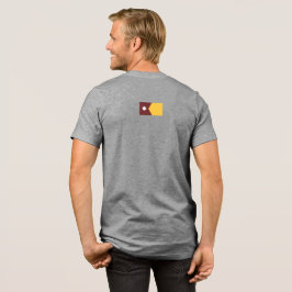Camiseta Triblenda Sello estatal de Minnesota en colores de Gophers
