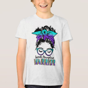 Camiseta Triblenda Semana de concientización sobre la prevención del