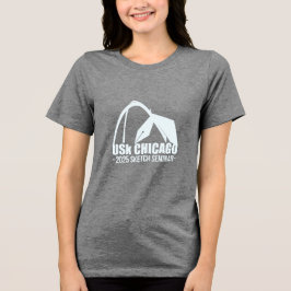 Camiseta Triblenda Seminario de Bocetos de Chicago Usk 2025