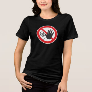 Camiseta Triblenda señal de no acceso