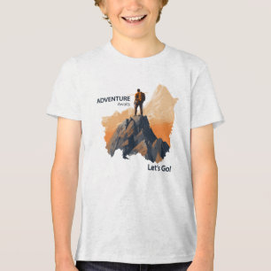 Camiseta Triblenda Senderismo de aventura, aventura a la espera, vamo