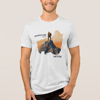 Camiseta Triblenda Senderismo de aventura, aventura a la espera, vamo