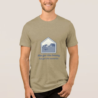 Camiseta Triblenda Senderismo por la belleza del pescado para la excu