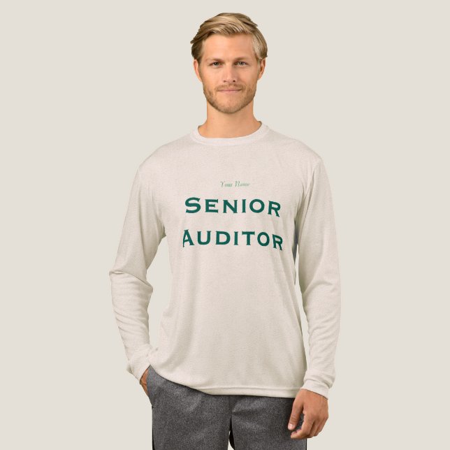 Camiseta Triblenda "Senior Auditor" (Anverso Completo)