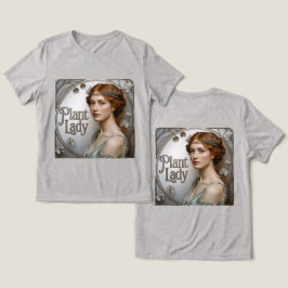 Camiseta Triblenda Señora de la Planta Art Nouveau