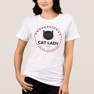 Camiseta Triblenda Señora Gata Profesional Desde Siempre Gato Amor Di