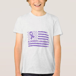 Camiseta Triblenda Sensibilización de Heimers Campaña Bandera Norteam