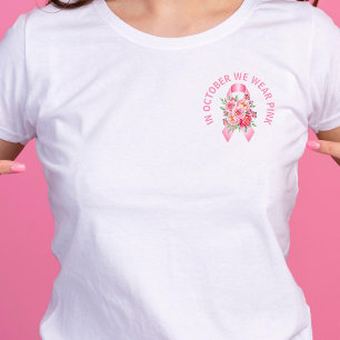 Camiseta Triblenda Sensibilización sobre el cáncer de mama en cinta r