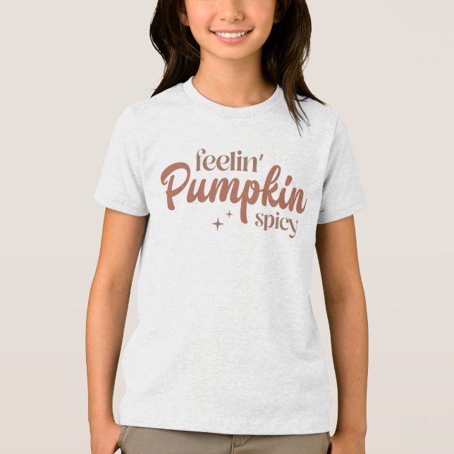 Camiseta Triblenda Sentir la picadilla de calabaza (Anverso)